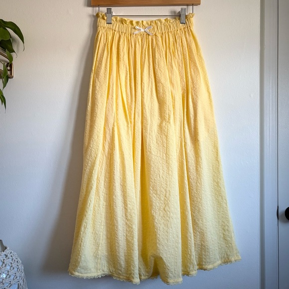 Free People Dancing Queen Set in Mellow Yellow - Picture 9 of 11